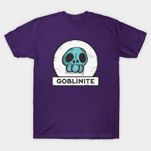 Goblinite (Teal) T-Shirt by dumbgoblin